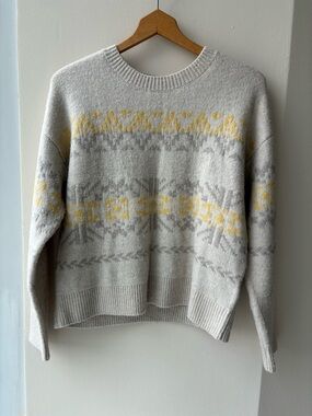 Lucky Brand Fairisle Crewneck Sweater